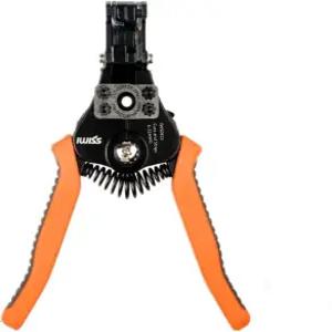 hdsy IWS0822 수동 와이어 스트 및 커터 다기능 전기 피싱 장치 스트리핑 플라이어 오렌지 합금강 플라스틱