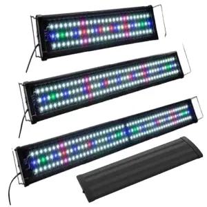 메탈라이트 어항조명 수초용 60-90cm 어항 디밍 온 가능 램프 빛 수족관 알루미늄