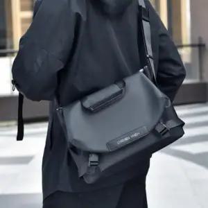 (색상 블랙)켐퍼스 데일리 캐주얼 외출 생활 방수 시크 여행크로스백