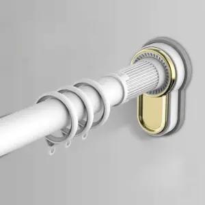 4m 5m 무타공커튼봉 커튼봉 천장 옷걸이 무타공 홀더