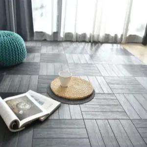 조립식 헤링본 타일 데코타일 인테리어 바닥재 9P 세아커머스