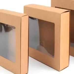 케이크상자 접이식 크라프트박스 크라프트 상자 기프트상자 정사각형상자