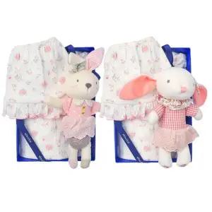 (압소바) 26SS로엘요루반소바디슈트(모자)토끼인형 세트 택1 B11A1310622