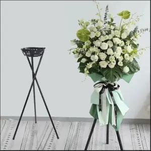 꽃다발 화환 돌잔치 행사 이벤트 삼각대 거치대 진열대 꽃바구니 선반 지지대