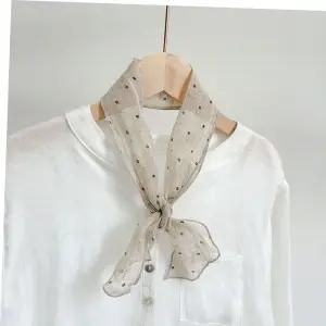 쿨스카프 코코비치 쁘띠 스카프 가을 미니 헤어 밴드 린넨