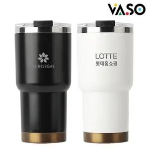 텀블러 답례품 기념품 스텐 바쏘 핸들 단체 투고골드 500ml