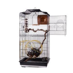 날림장 선반 놀이터 철제 회색 기본형 번식 새이동장 새집 중형 화이트 2층