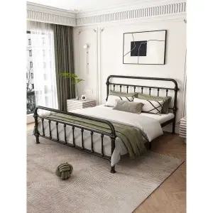 철제 침대 프레임 침대프레임 베드 심플 SS 철재