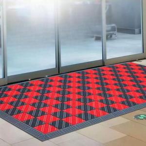 실외 발매트 흙털이 방수 브러시 회색 발닦개 산발청소 회색바탕 업소용 고무 바닥매트