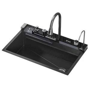 5.0MM 이중 폭포 싱크 포트 청소용 퐁듀 탭. 출수 카페 1PCS 소재 360도