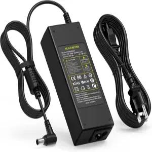 LG 모니터용 19V 전원 코드 24 27 29 32 34인치 IPS LED - LJO-EEIH 76W AC 어댑터 충전기 교체