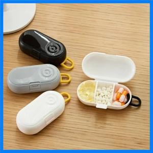 휴대용 미니 알약 상자 방수 케이스 태블릿 병 의학 비타민 Pillboxs 피쉬 오일 컨테이너 주최자 보관 알약