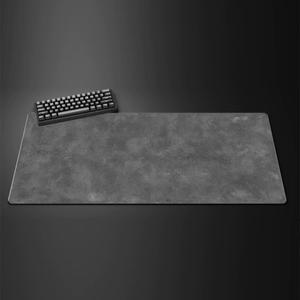 GRAY TEXTU LARGE NG MOUSE PAD OFFICE TABLE GAME ANTI KEYBOARD MOUSEPADS TER RUBBER 90X40 PADS MATS LONG DESK COM XXL