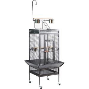이동식 앵무새 날림장 대형새장 9종 이동장 케 버드 블랙 동물원 5cm 높이90