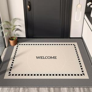 대형 현관문 매트 무지개 카펫 바니야드 재단가능 발매트 Circle 북유럽 웰컴 반야드