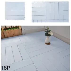 미끄럼방지 쉬운청소 현관 욕실 데크타일 타일매트 바닥재 조립식장판