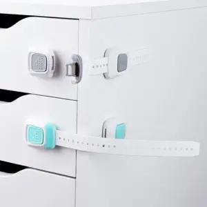 편하게 설치 가능한 버클형 서랍 잠금줄 Gea8+5Hyl