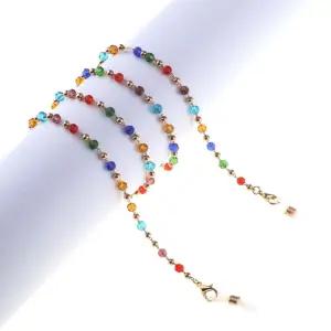 칼라 크리스탈 마스크걸이 목걸이 안경줄 Zcn3+1ySW