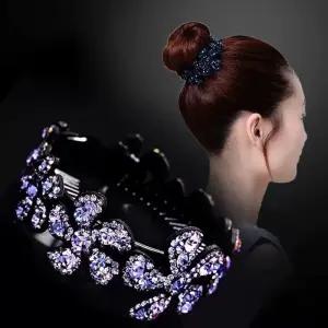 큐빅꽃송이집게핀 똥머리집게핀 올림머리집게핀 oIv2+8wHd