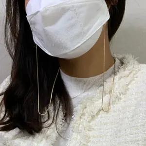 여성 가느다란 마스크 목걸이 스트랩 1P 마스크줄 PJt8+3RmX