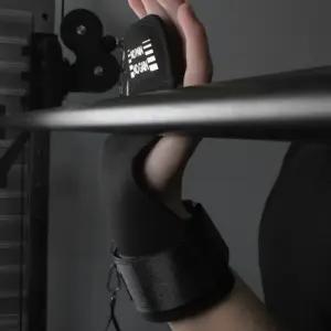 헬스 손목 보호 스트랩 웨이트 보조 운동밴드 블랙 zzw3+7DqP