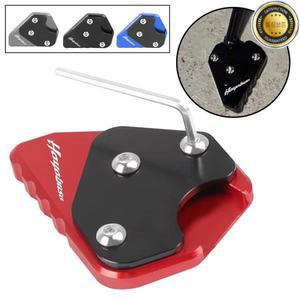 SUZUKI HAYABUSA GSX1300R GSX-R 2021-2023 오토바이 CNC 킥 스탠드 사이드 확대 확장 풋 패드 지원