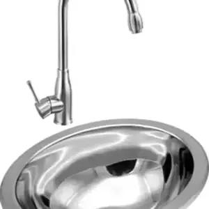 타원형 세면볼 세면기 스텐 언더볼 매립형 옵션 욕실 원형