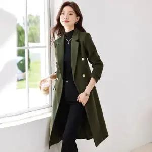 여사친 하프 모직 오피스룩 정장 자켓 트렌치코트 봄가을 코트 MF3