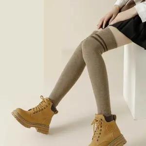 [하프클럽/셀러허브_여성트랜드패션]두줄 니트발토시 롱 레그워머 겨울 등