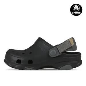 크록스 키즈 올터레인 클로그 K 아동 주니어 슬리퍼 샌들 블랙 207458-001