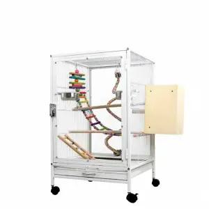 이동식 철제 놀이터 조류 케이지 날림장 철망 둥지 앵무새