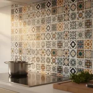 타일 스티커 방수 방습 주방 시트지 현관 욕실 벽지 셀프 인테리어 필름 리폼