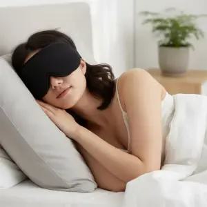 수면안대 3D 입체 암막 빛차단 숙면 여행용 낮잠 기내용 밴드형 고정