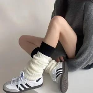 [하프클럽/셀러허브_여성트랜드패션]배색 레그워머 다리토시 방한 발토시