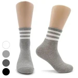 [하프클럽/셀러허브_여성트랜드패션]남성 링글 중목양말 무압박양말 3선 5