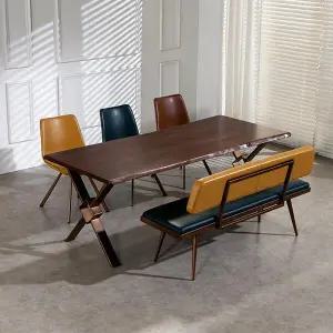 /바이탈버브 라자브 자작나무원목상판 다이닝 6인 식탁세트