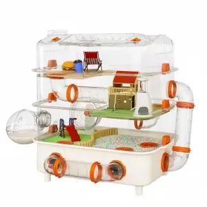 햄스터 케이지 하우스 기니피그 애완 리빙박스 분양 사육장 놀이터