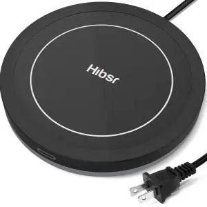 HIBSR 스마트 커피 머그컵 워머 캔들 플레이트 병 워머로 사용되는 불꽃 없이 안전하게 향을 방출합니다.