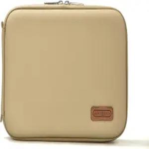 HONG DIAN 20 슬롯 만년필 케이스 정리함 방수 하드 쉘 PU 펜 홀더 긁힘 방지 및 충격 대용량 보관