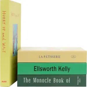 프로베넥스 네이처 미디엄 집 장식용 가짜 장식 책 4권 진짜 아님 (카드보드 박스) 거실 사무실을 위한