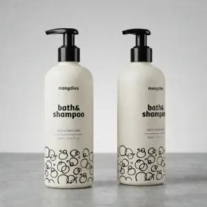 몽디에스 아기 바디워시 바스 앤드 샴푸 400ml 2개