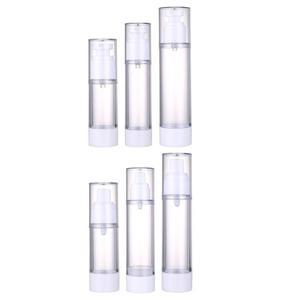 여행용 스프레이 6개 세트 재사용 리필형 모이스처라이저 가벼운 로션 가능 휴대용