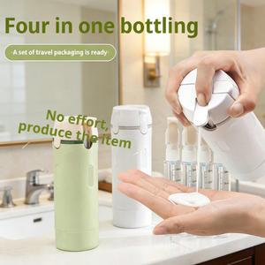 IN 여행용 디스펜서 에멀젼 샴푸 누출 컨디셔너 용기 로션 향수 방지 디스펜서용