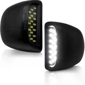 알료네드 풀 LED 번호판 라이트 태그 램프 어셈블리 쉐보레 실버라도 GMC 시에라 1500 2500 3500 교외 타호