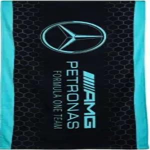 캐릭터 월드 공식 메르세데스 F1 타월 매우 부드러운 촉감 포뮬러 원 팀 디자인 홈 목욕 비치 수영장에