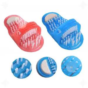 발 각질 제거 브러시 슬리퍼 욕실 풋케어 발바닥 마사지 세척 클렌저 각질정리