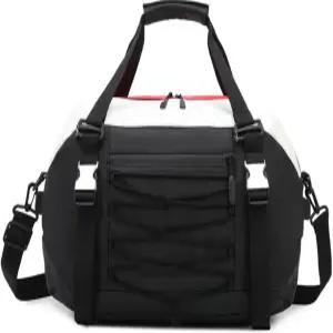 요가 매트 홀더가 있는 작은 짐 가방 방수 더플 여성 및 남성용 3방향 스포츠 여행 토트백 위켄더