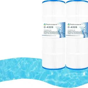 세이버 C4326 온수 욕조 스파 필터 카트리지 유니셀 필버 FC2375 PRB25IN 가디언 413106 펜테어 레인보우