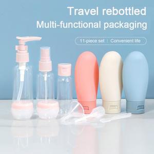 새로운 여행 포장 세트 샴푸 키트 용기 비행기 실리콘 LXPTZ02