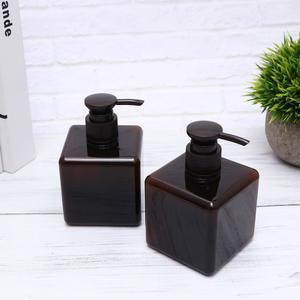 6개입 샴푸 헤어 컬러 갈색 펌프 보관용 비누용